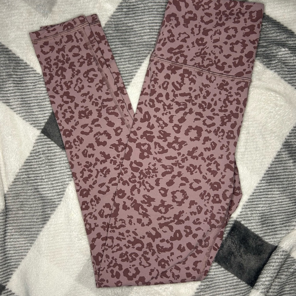 Athleta Leopard Print Leggings